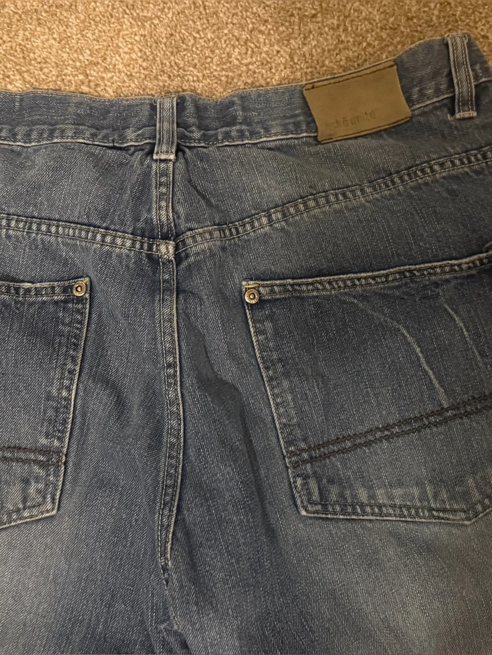 Ecko Unltd Men's Blue Straight-Leg Jeans Size 36